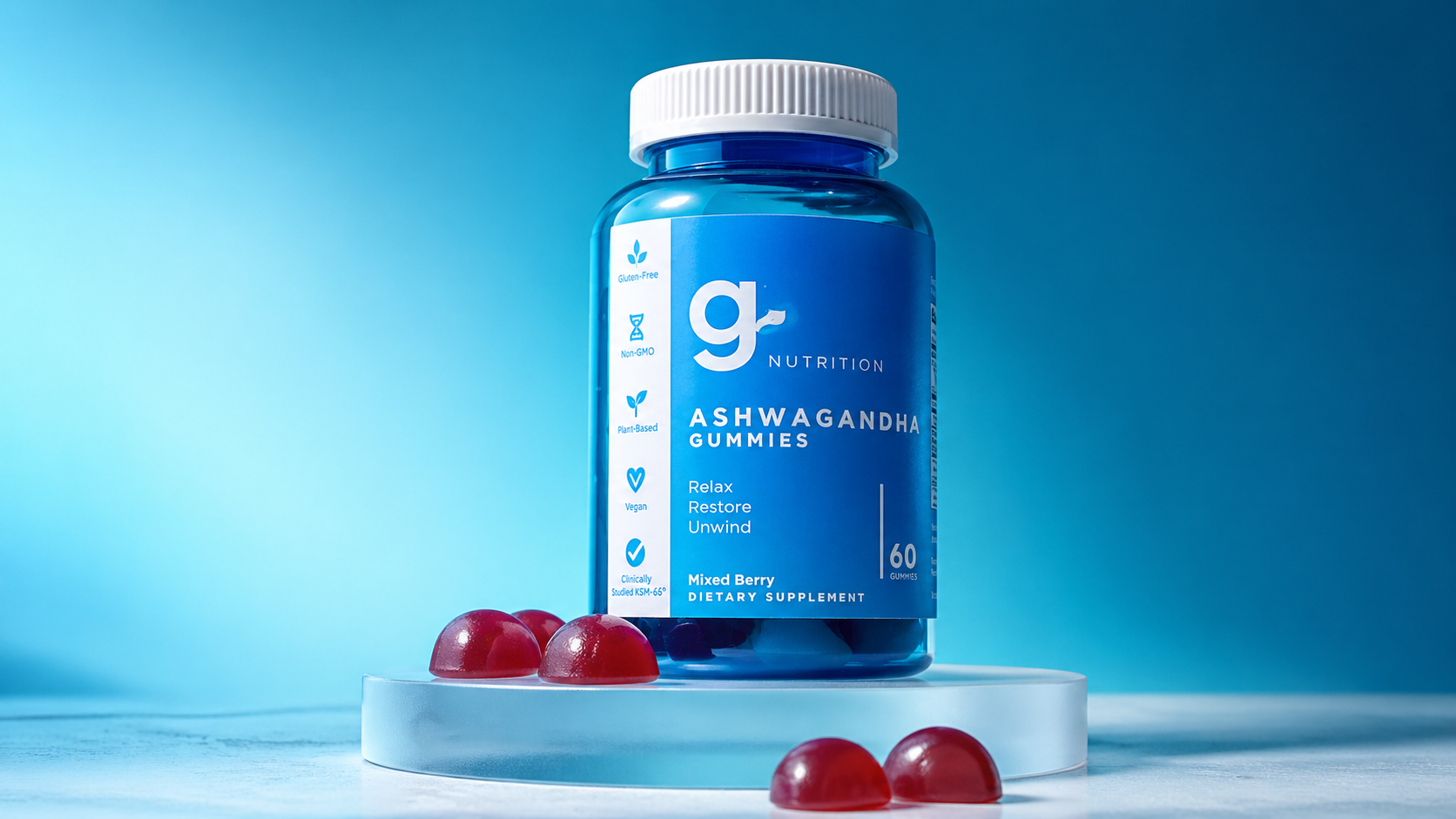 Calm Boost Ashwagandha Gummies